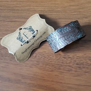 Entourage Leaf Cuff Bracelet (0726)